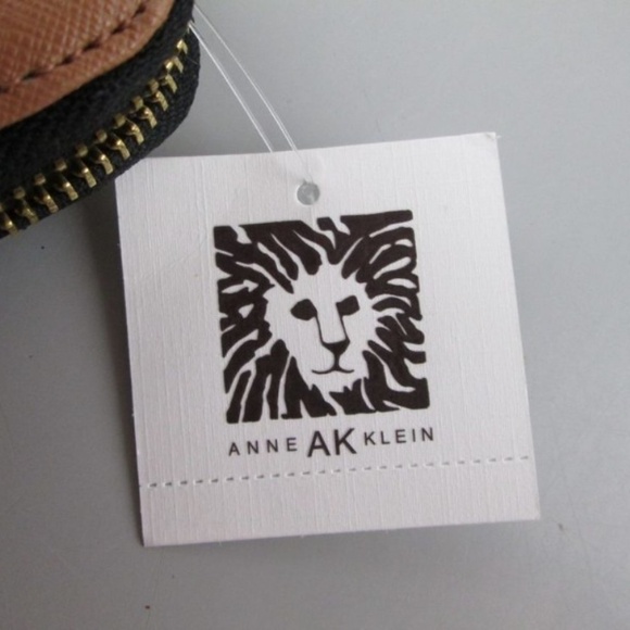 NWT Anne Klein color block wallet in black tan and cream - Picture 5 of 5